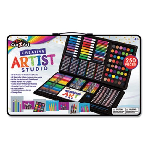 Cra-Z-Art® Creative Artist Studio, 250 Pieces Item: CZA11010N3