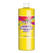 Cra-Z-Art® Washable Tempera Paint, Yellow, 32 oz Bottle Item: CZA760096
