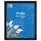 DAX® Black Solid Wood Poster Frames with Plastic Window, Wide Profile, 16 x 20 Item: DAX2863V2X