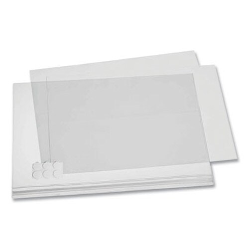 Durable® Self-Adhesive Water-Resistant Sign Holder, 11 x 17, Clear Frame, 5/Pack Item: DBL501719