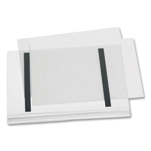 Durable® Magnetic Water-Resistant Sign Holder, 8.5 x 11, Clear Frame, 5/Pack Item: DBL501819