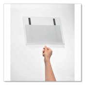 Durable® Magnetic Water-Resistant Sign Holder, 8.5 x 11, Clear Frame, 5/Pack Item: DBL501819