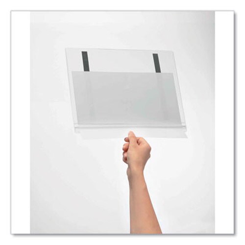Durable® Magnetic Water-Resistant Sign Holder, 8.5 x 11, Clear Frame, 5/Pack Item: DBL501819