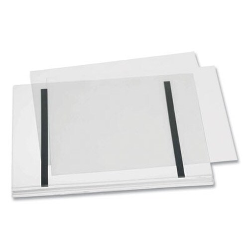 Durable® Magnetic Water-Resistant Sign Holder, 11 x 17, Clear Frame, 5/Pack Item: DBL501919