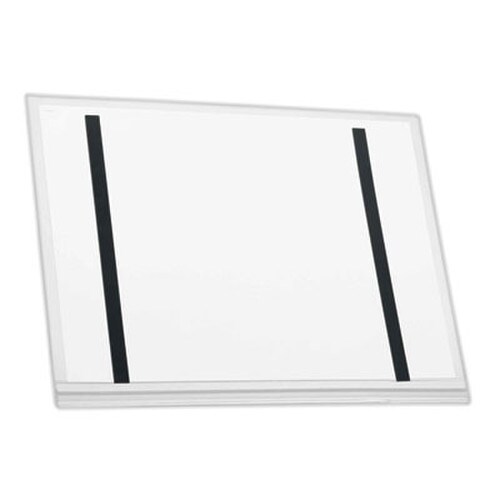 Durable® Magnetic Water-Resistant Sign Holder, 11 x 17, Clear Frame, 5/Pack Item: DBL501919