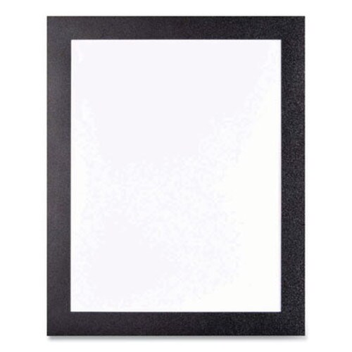 deflecto® Self Adhesive Sign Holders, 11 x 17 Insert, Clear with Black Border, 2/Pack Item: DEF68886B
