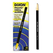 Dixon® China Marker, Black, Dozen Item: DIX00077