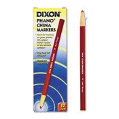 Dixon® China Marker, Red, Dozen Item: DIX00079