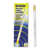 Dixon® China Marker, White, Dozen Item: DIX00092
