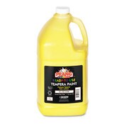 Prang® Ready-to-Use Tempera Paint, Yellow, 1 gal Bottle Item: DIX22803