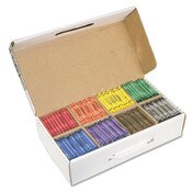Prang® Crayons Made with Soy, 100 Each of 8 Colors, 800/Carton Item: DIX32350