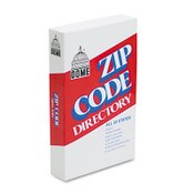 Dome® Zip Code Directory, Paperback, 750 Pages Item: DOM5100