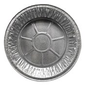 Durable Packaging Aluminum Pie Pans, Medium, 27.6 oz, 9" Diameter x 1"h, Silver, 500/Carton Item: DPK200030