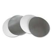 Durable Packaging Flat Board Lids for 8" Round Containers, Silver, Paper, 500 /Carton Item: DPKL280500