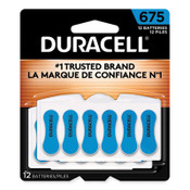 Duracell® Hearing Aid Battery, #675, 12/Pack Item: DURDA675B12ZMR0