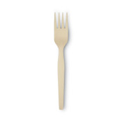 Dixie® SmartStock Plastic Cutlery Refill, Forks, 6.5", Series-O Mediumweight Bio-Blend, Beige, 40/Pack, 24 Packs/Carton Item: DXESSF11B