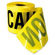 Empire® Caution Barricade Tape, "Caution Cuidado" Text, 3" x 200 ft, Yellow/Black Item: EML770201