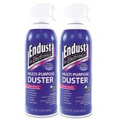 Endust® Compressed Air Duster for Electronics, 10 oz Can, 2/Pack Item: END11407
