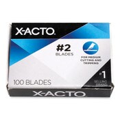 X-ACTO® No. 2 Bulk Pack Blades for X-Acto Knives, 100/Box Item: EPIX602