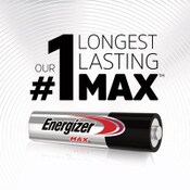 Energizer® MAX AAA Alkaline Batteries 1.5 V, 4/Pack Item: EVEE92PK
