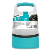 Energizer® Vision Hybrid Lantern, 4 AA (Sold Separately), 1 Rechargeable Lithium Ion (Sold Separately), Teal/White Item: EVEENALUH28