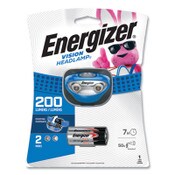 Energizer® LED Headlight, 3 AAA Batteries (Included), Blue Item: EVEHDA32E