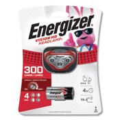Energizer® LED Headlight, 3 AAA Batteries (Included), Red Item: EVEHDB32E