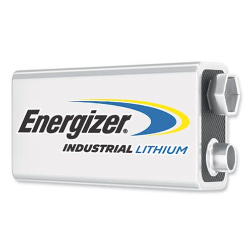 Energizer® Industrial Lithium 9V Battery, 9 V, 12/Box Item: EVELN522