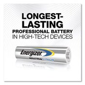 Energizer® Industrial Lithium AAA Battery, 1.5 V, 4/Pack, 6 Packs/Box Item: EVELN92BX