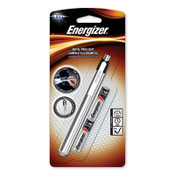 Energizer® LED Pen Light, 2 AAA Batteries (Included), Silver/Black Item: EVEPLED23AEH