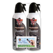 Dust-Off® Disposable Compressed Air Duster, 10 oz Can, 2/Pack Item: FALDSXLPW
