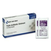 PhysiciansCare® by First Aid Only® First Aid Kit Refill Triple Antibiotic Ointment, Packet, 12/Box Item: FAO12001