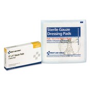First Aid Only™ Gauze Pads, Sterile, 4 x 4, 2/Box Item: FAO3014