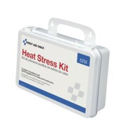 First Aid Only™ Unitized OSHA Compliant Heat Stress Kit, 26 Pieces, Plastic case Item: FAO5250