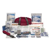 First Aid Only™ All Terrain First Aid Kit, 112 Pieces, Ballistic Nylon, Red Item: FAO9000