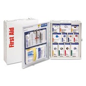 First Aid Only™ ANSI 2021 SmartCompliance General Business First Aid Station Class A, No Meds, 25 People, 94 Pieces, Metal Case Item: FAO90578021