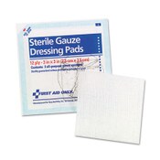 First Aid Only™ SmartCompliance Gauze Pads, Sterile, 12-Ply, 3 x 3, 5 Dual-Pads/Pack Item: FAOFAE5005