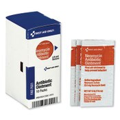 First Aid Only™ SmartCompliance Antibiotic Ointment, 0.9 g Packet, 10/Box Item: FAOFAE7021