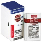 First Aid Only™ Refill for SmartCompliance General Business Cabinet, Burn Cream, 0.9g Packets, 20/Box Item: FAOFAE7030