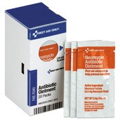 First Aid Only™ Refill for SmartCompliance General Cabinet, Antibiotic Ointment, 0.9g Packet, 20/Box Item: FAOFAE7040