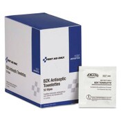 First Aid Only™ Antiseptic Cleansing Wipes, 50/Box Item: FAOH307