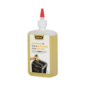Fellowes® Powershred Performance Oil, 12 oz Bottle with Extension Nozzle Item: FEL35250