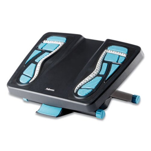 Energizer Foot Support, 17.88w x 13.25d x 4 to 6.5h, Charcoal/Blue/Gray Energizer Foot Support, 17.88w x 13.25d x 4 to 6.5h, Charcoal/Blue/Gray