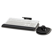 Fellowes® Adjustable Standard Keyboard Platform, 20.25w x 11.13d, Graphite/Black Item: FEL93841