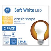 GE Classic LED Non-Dim A19 Light Bulb, 12 W, Soft White, 2/Pack Item: GEL93109188