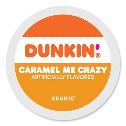 Dunkin Donuts® K-Cup Pods, Caramel Me Crazy, 22/Box Item: GMT1277