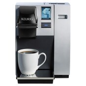 Keurig® K150 Brewing System, Silver/Black, 10.4"W x 14"D x 13.9"H Item: GMT20150