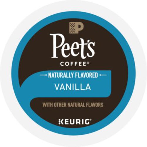 Peet's Coffee & Tea® Vanilla K-Cups, 0.33 oz K-Cup, 22/Box Item: GMT2708
