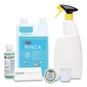 Keurig® K-Cup Pod Brewer Deep Cleaning Kit, 4 oz Complete Cafe, (3) 32oz Rinza, (15) K-Cup Cleaning Cups, Empty Spray Bottle Item: GMT5000359703