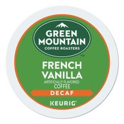 Green Mountain Coffee® French Vanilla Decaf Coffee K-Cups, 96/Carton Item: GMT7732CT